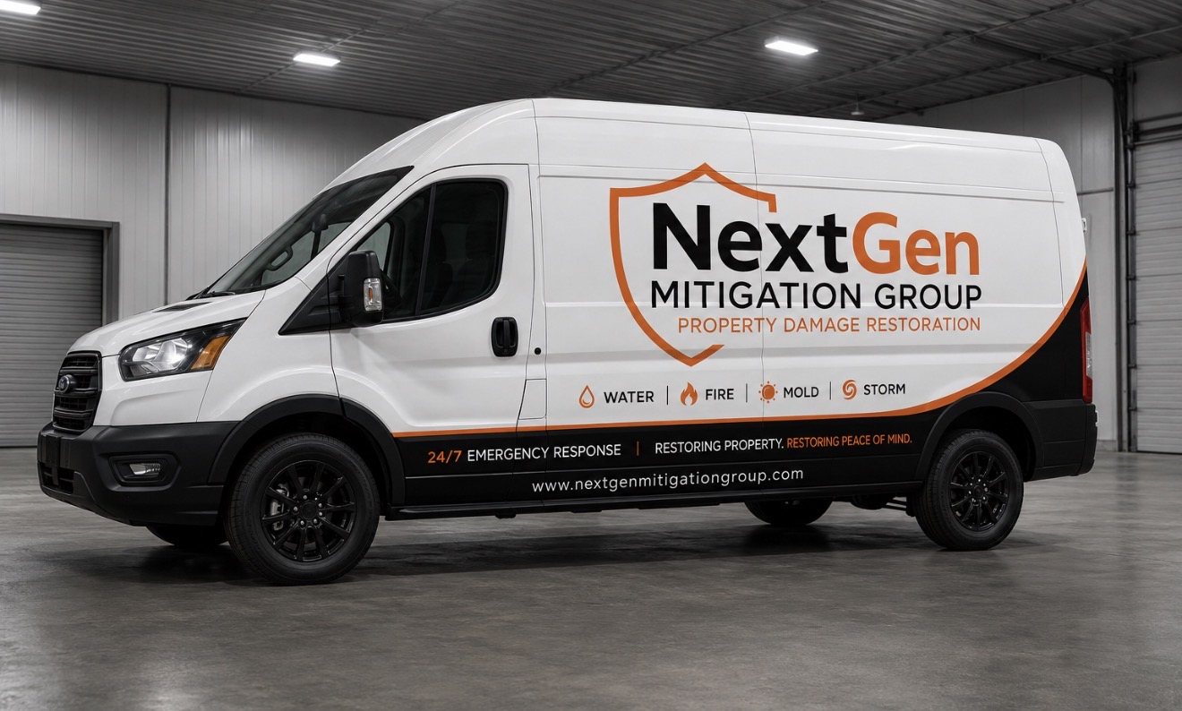 NextGen Mitigation Group emergency response van