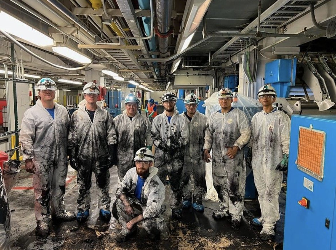 NextGen Mitigation Group crew after a heavy industrial soot and fire cleanup